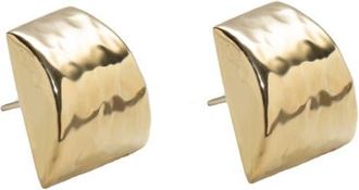 Argento Vivo Hammered Post Stud Earrings in Gold at Nordstrom