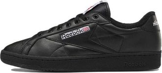 Reebok Club C Grounds Low Tops Casual Skateboarding Shoes Unisex Black GY8788