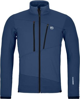Ortovox Fleece Grid Jacket Fleecejacke f&uuml;r Herren | blau