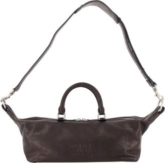 Marge Sherwood Dumpling EW Bag - Dames - Schoudertassen - Zwart - ONE Size - Leer - Tassen