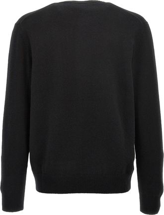 Zanone Wool Crewneck Sweater - Black