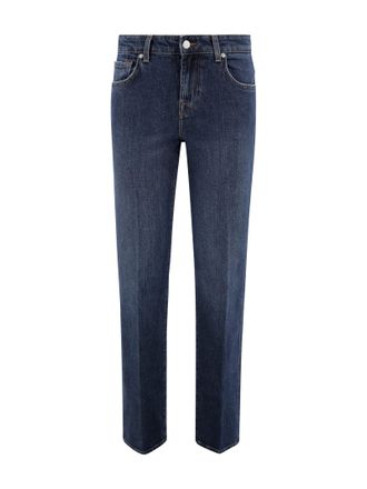 7 For All Mankind Calie Straight Radar Jeans