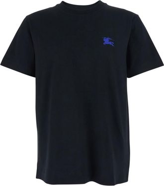 Burberry Black Crew Neck T-Shirt