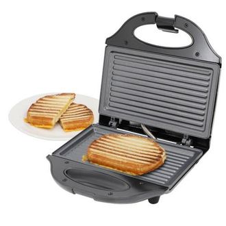 MegaChef Electric Compact Aluminum Nonstick Sandwich Maker in Black at Nordstrom