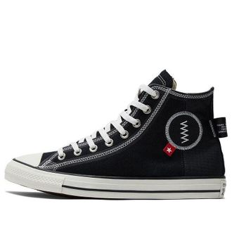 Converse Chuck Taylor All Star High Logo Tag - Black A06105C