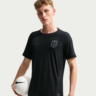 Nike Norway National Team 2026 Match Away Nike Mens Aero-FIT Soccer Jersey in Black | IB5210-010