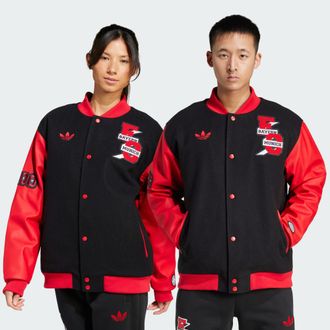 adidas Originals ADIDAS Originals Unisex FC Bayern VRCT Jacket (Gender Neutral) - Black - Size X-Small