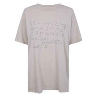 Maison Margiela Mujer, Camisetas, Gris, Talla: M