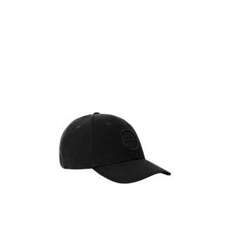 Stone Island Cap H26 - Heren - Petten - Zwart - ONE Size - Katoen - Accessoires