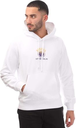 Diesel Heren S Ginn 5 E Hoodie (Wit)