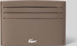 Lacoste Portemonnaie aus echtem Rindsleder in Schlamm, Gr&ouml;&szlig;e 1