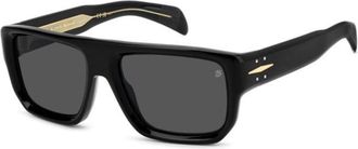 David Beckham DB 7132/S 807/IR Mens Sunglasses Black Size 56