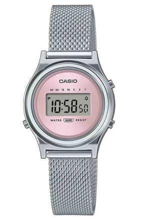 Casio Casio Collection Vintage Dames Horloge Zilverkleurig LA700WEM-4AEF