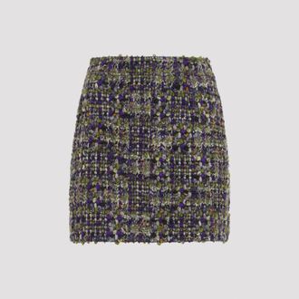 Saint Laurent tweed minirok