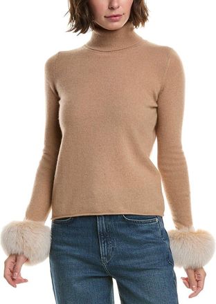 Sofiacashmere Turtleneck Cashmere Sweater