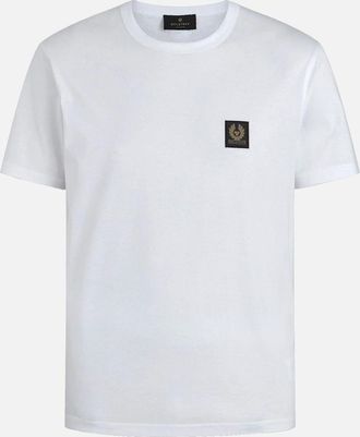 Belstaff Mens Belstaff Short Sleeved T-Shirt White - Size: 46