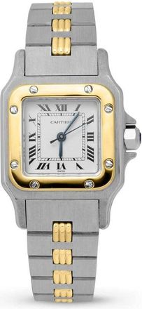 Cartier Pre-owned Cartier Cartier Santos Carree Automatic White Dial Ladies Watch 0902
