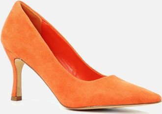 Lunar Womens Amy Womens Court Shoes - Orange - Size: 8