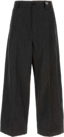 Balenciaga Salte Linen Blend Pant