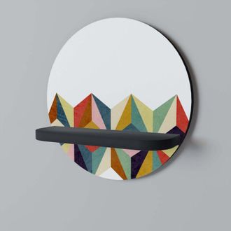 OEM Estante Redondo Negro Tesselate Treasures