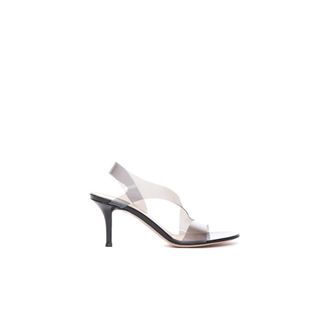 Gianvito Rossi High Heel Sandals, female, Black, Size: 6 1/2 US Rubber Stiletto Heel Sandals