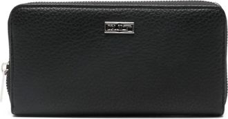 Cult leather wallet - Black