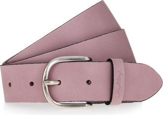 Mustang Lederg&uuml;rtel MUSTANG Madison, Damen, Gr. 100, pale rose, Rindsleder, G&uuml;rtel Lederg&uuml;rtel, Mit gepr&auml;gtem MUSTANG-Logo auf der Schlaufe, 3,5 cm