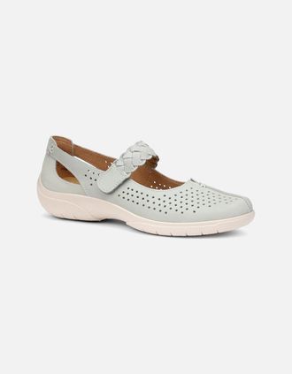 Hotter Womens Quake II Womens Wide Mary Jane Shoes - White - Size: 4.5