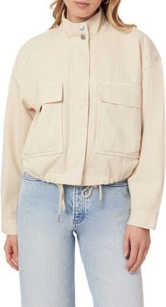 Scotch & Soda Cropped Utility Jacket in White Cap Grey at Nordstrom Rack, Size X-Small