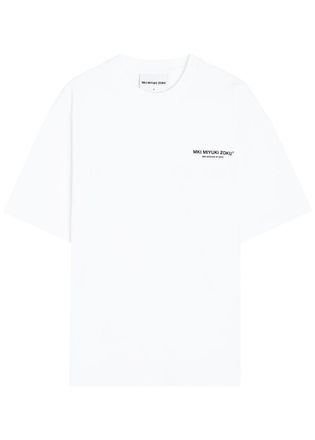 Mki Miyuki Zoku Design Studio Cotton T-shirt - White - Xxl