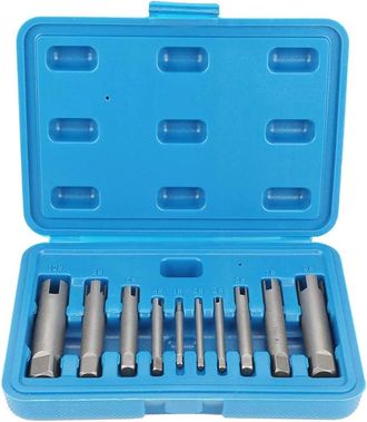 OEM Paquete De 10 Extractores De Machos De Roscar De Alta Dureza Para Extraer Tornillos Oxidados Y Corro&iacute;dos