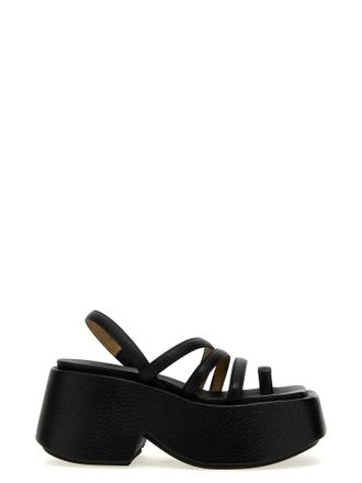 Mars&egrave;ll Calfskin Stiletto Heel Womens Sandals