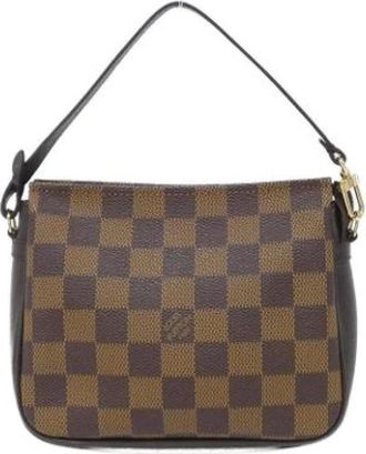 Louis Vuitton Pre-owned Shoulder Bags, female, Brown, Size: ONE SIZE Pre-owned Vintage Pouch Shoulder Bag