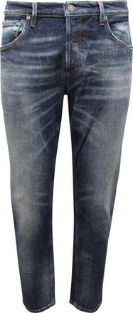 Dondup Heren, Jeans, Blauw, Maat: W34 Katoen