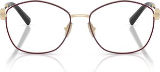 Tiffany & Co. 0tf1174 Geometric Metal Frame Eyeglasses