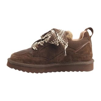 Colors Of California Yw261 Sneaker - Dames - Schoenen - Bruin - Maat: 36 EU Leer