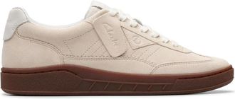 Clarks Schoenen, Heren, Wit, 44 1/2 EU, Leer, Craft Rally Ace