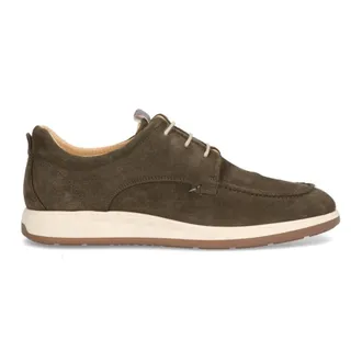 Berkelmans Schoenen, Heren, Grijs, 44 EU, Su&egrave;de, Lydden Laced Shoe