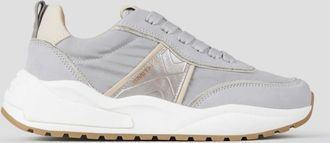 Alexander Smith Blaze Woman in avio nylon and silver laminated details