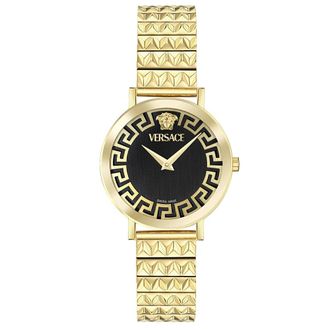 Versace Daedalus Watch - Dames - Horloges - Geel - ONE Size - Accessoires