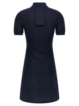 Courr&egrave;ges Womens Blue Cotton Short Dress