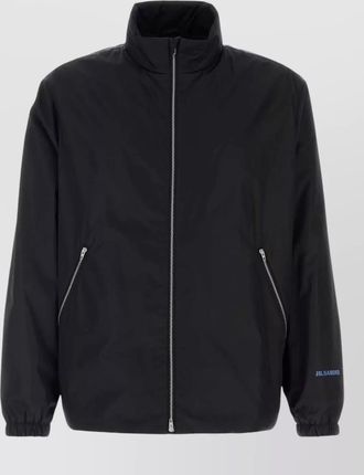 Jil Sander logo print jacket