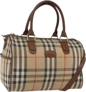 Burberry Pre-owned Handbags, female, Beige, Size: ONE SIZE Pre-owned Hand Bag
