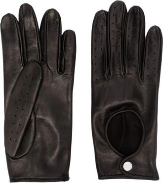 Ernest W. Baker Cut-out Leather Driving Gloves
