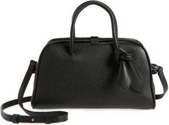 Jacquemus Le Petite Turismo Leather Crossbody Bowling Bag in Black at Nordstrom