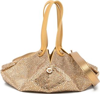Versace Borsa tote Protea mini - Giallo