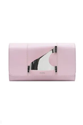 Perrin Paris LEiffel Classic Clutch in Puff Pink at Nordstrom