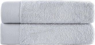 Brooks Brothers Solid Signature 2Pc Bath Sheets