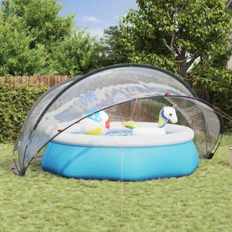 vidaXL vidaXL Dome Piscina Trasparente 472 x 460 x 229 cm PVC