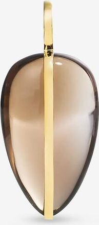 By Pariah Anh&auml;nger aus Gelbgold und Rauchquarz Pebble L